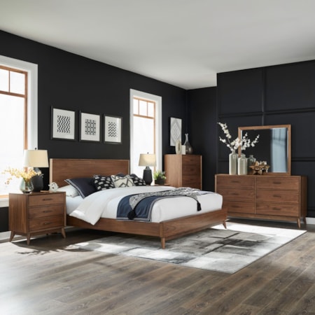 King Platform Bed Set