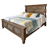 International Furniture Direct Stone Brown King Bed