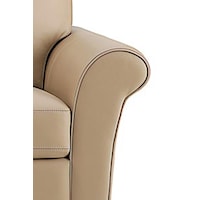 Transitional Pushback Reclining Chair