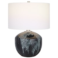 Highlands Deep Green Table Lamp