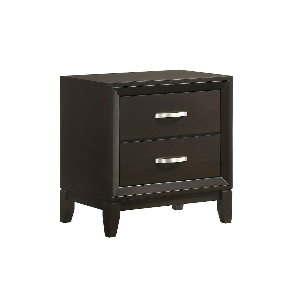 Elements Beaumont 2-Drawer Nightstand in Merlot