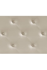 Jewel tufted headboard