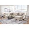 Benchcraft Edenfield 3-Piece Sectional with Chaise