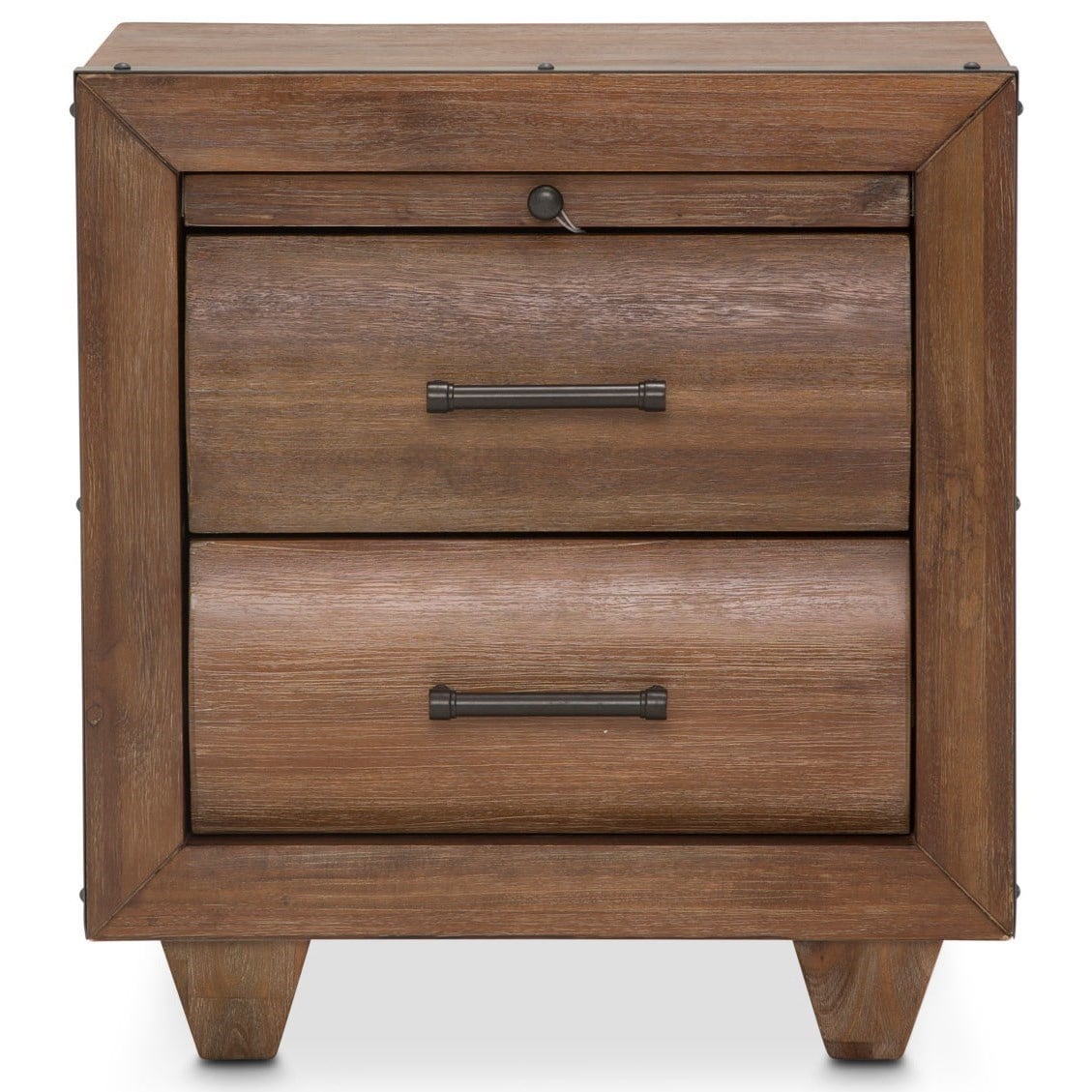Michael Amini Brooklyn Walk 2-Drawer Nightstand
