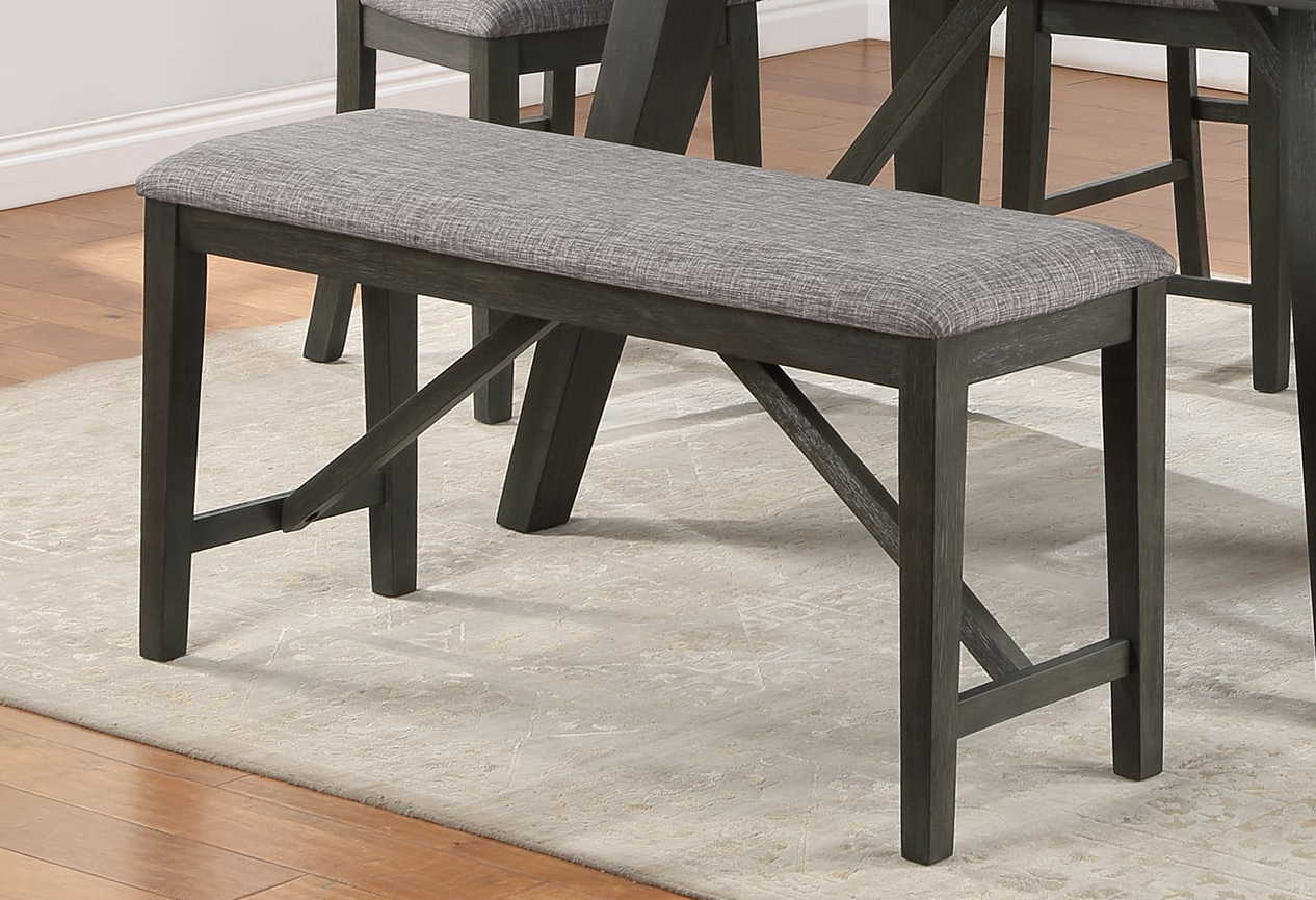 Crown Mark Rufus 2718BENCH Transitional CounterHeight Dining Bench Wayside Furniture