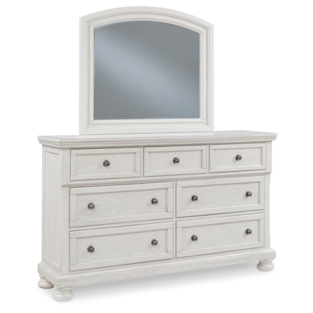 Dresser And Mirror