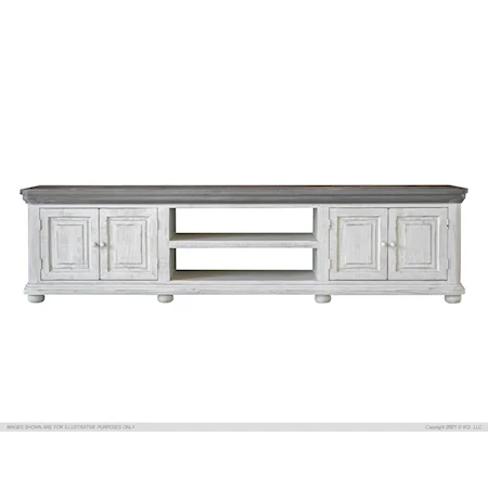 Cottage 93-Inch TV Stand with Storage