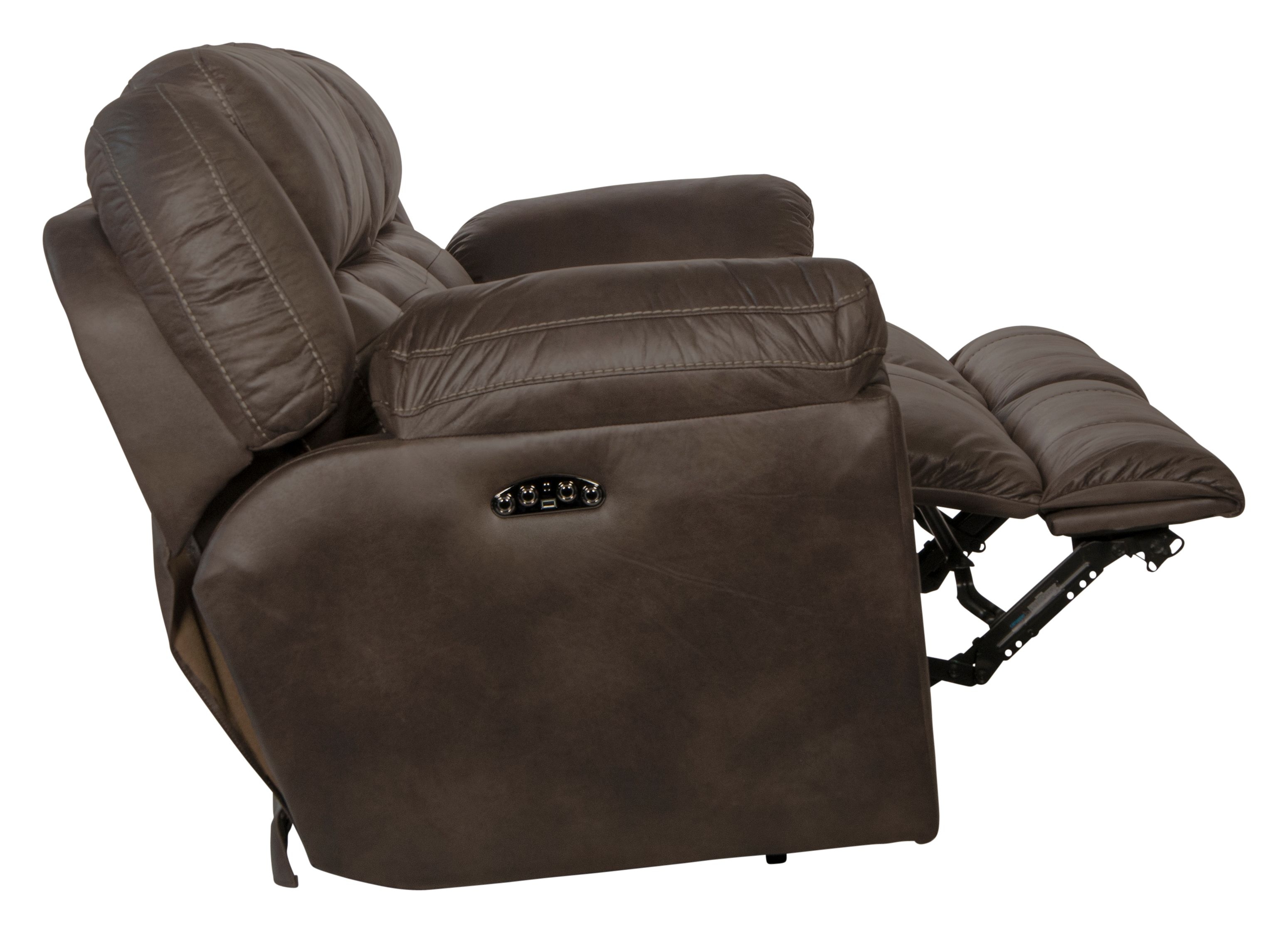 Catnapper Ferrington Power Headrest Lay Flat Reclining Sofa