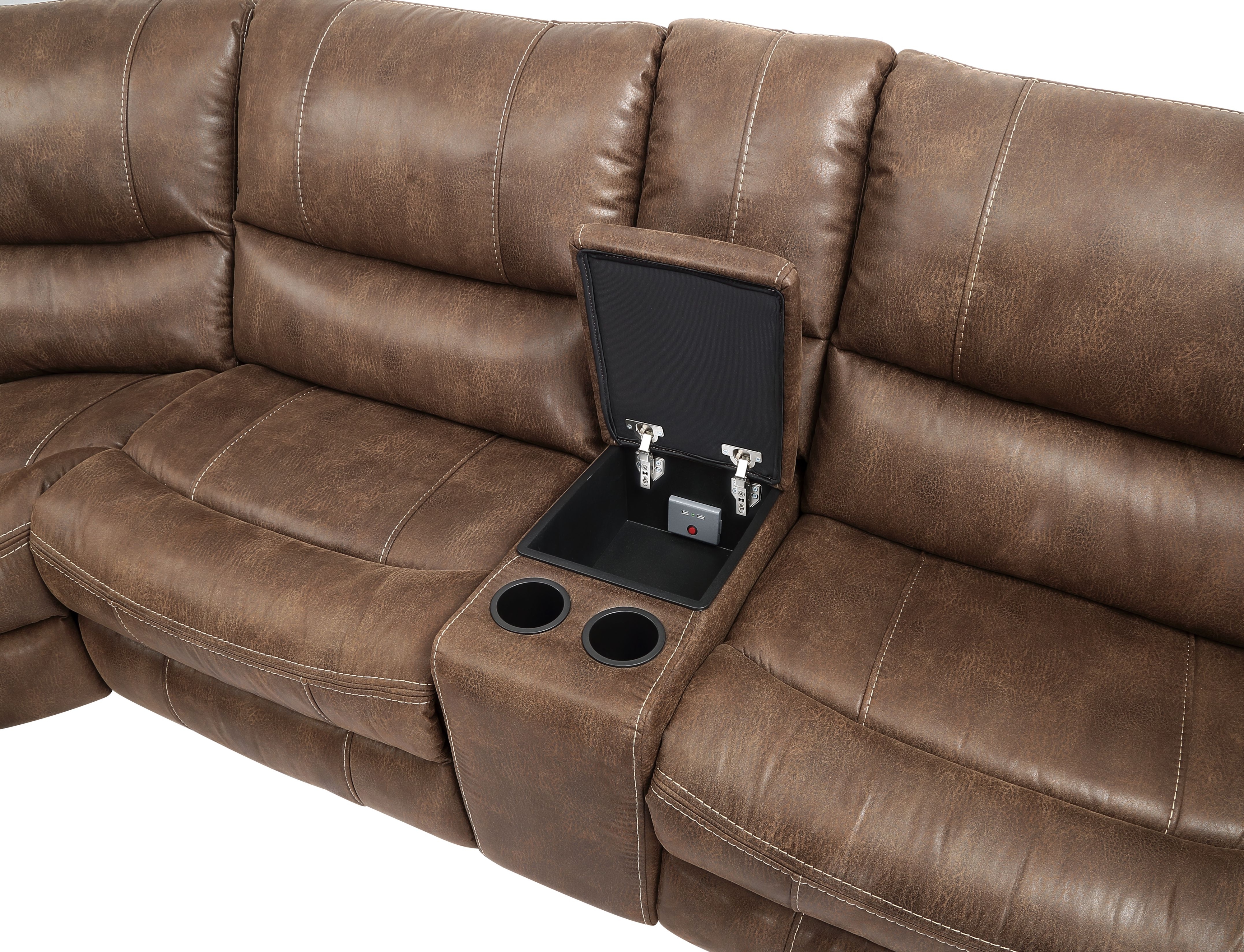 Steve Silver Lehi 6-Piece Manual Reclining Sectional