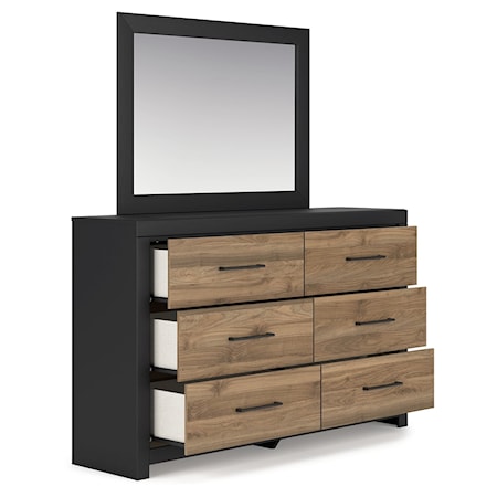 Dresser And Mirror