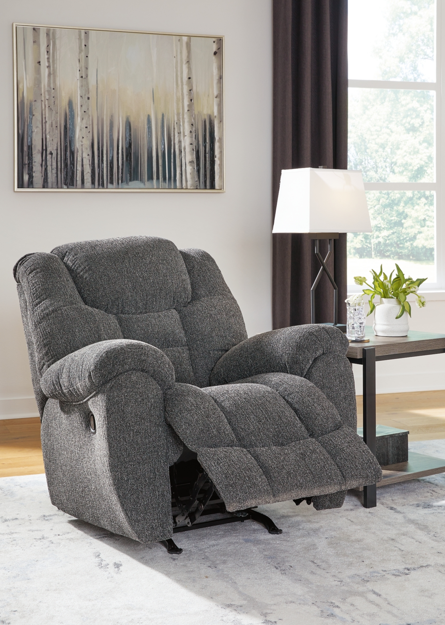 Signature Design by Ashley Foreside Rocker Recliner