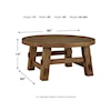 Signature Design by Ashley Mackifeld Coffee Table And 2 End Tables