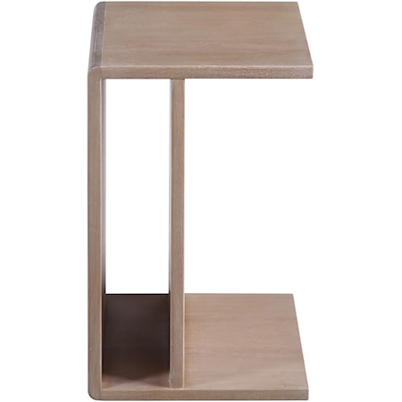 Hiroki Accent Table White Oak