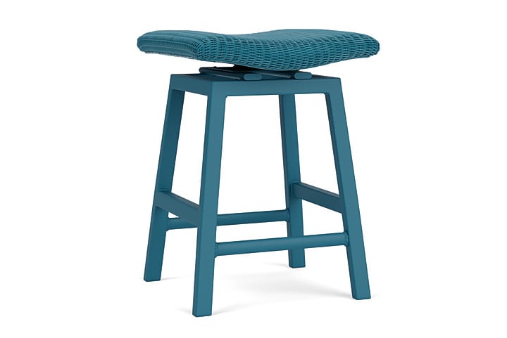 Lloyd Flanders Universal Loom Swivel Counter Stool