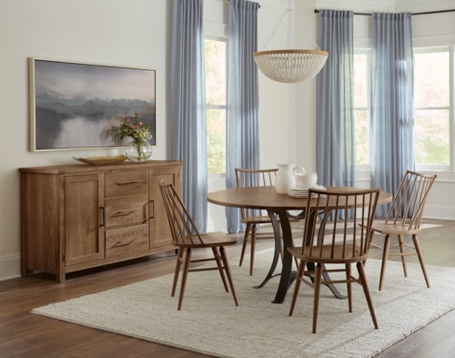 Rustic 6-Piece Dining Set