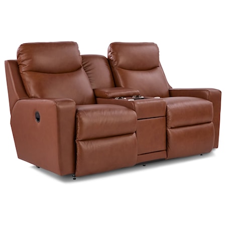 Reclining Loveseat w/ Console