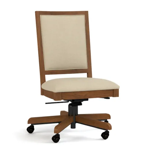 Origins Swivel-Tilt Side Chair on Casters