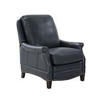 Transitional 3-way Recliner with Footrest Extension
