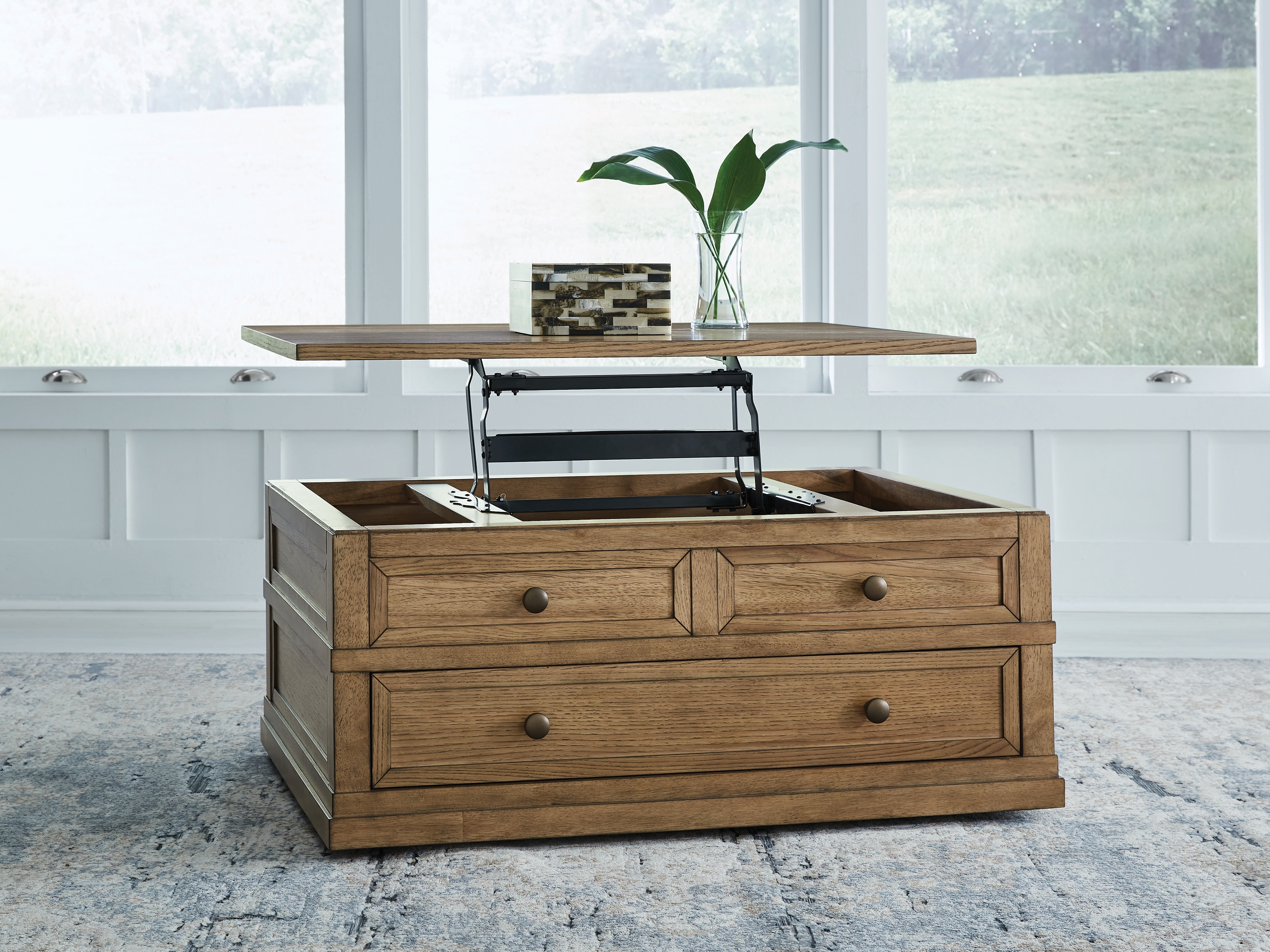 Signature Design by Ashley Sharlance Lift-Top Coffee Table