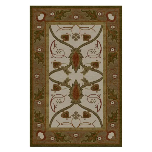 5'  x 7' 6" Cottage Garden Rug