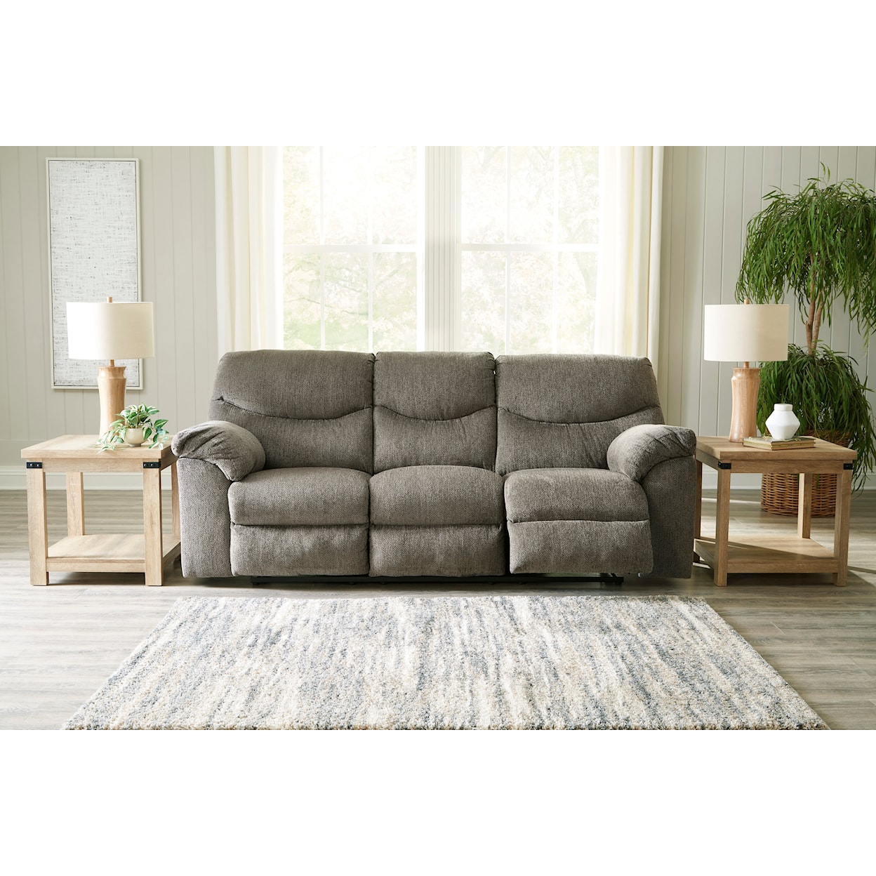 Signature Design by Ashley Furniture Alphons Reclining Sofa