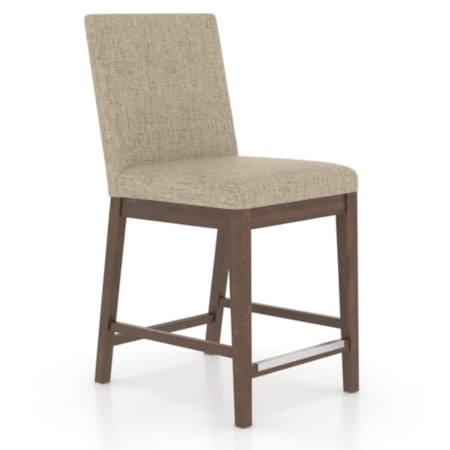 Upholstered Fixed Stool