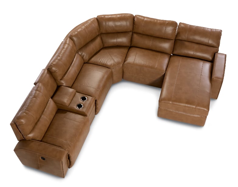 Manual Reclining Sectional Sofa