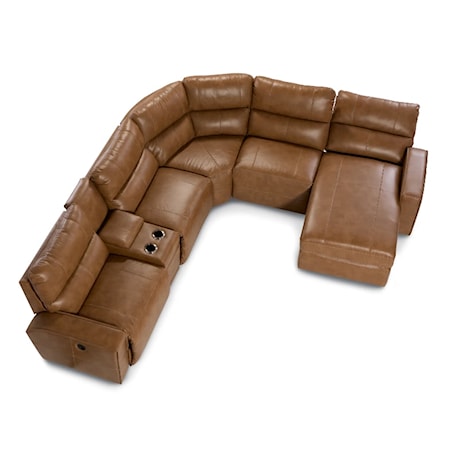 Manual Reclining Sectional Sofa