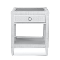 Tropical Single Drawer Nightstand