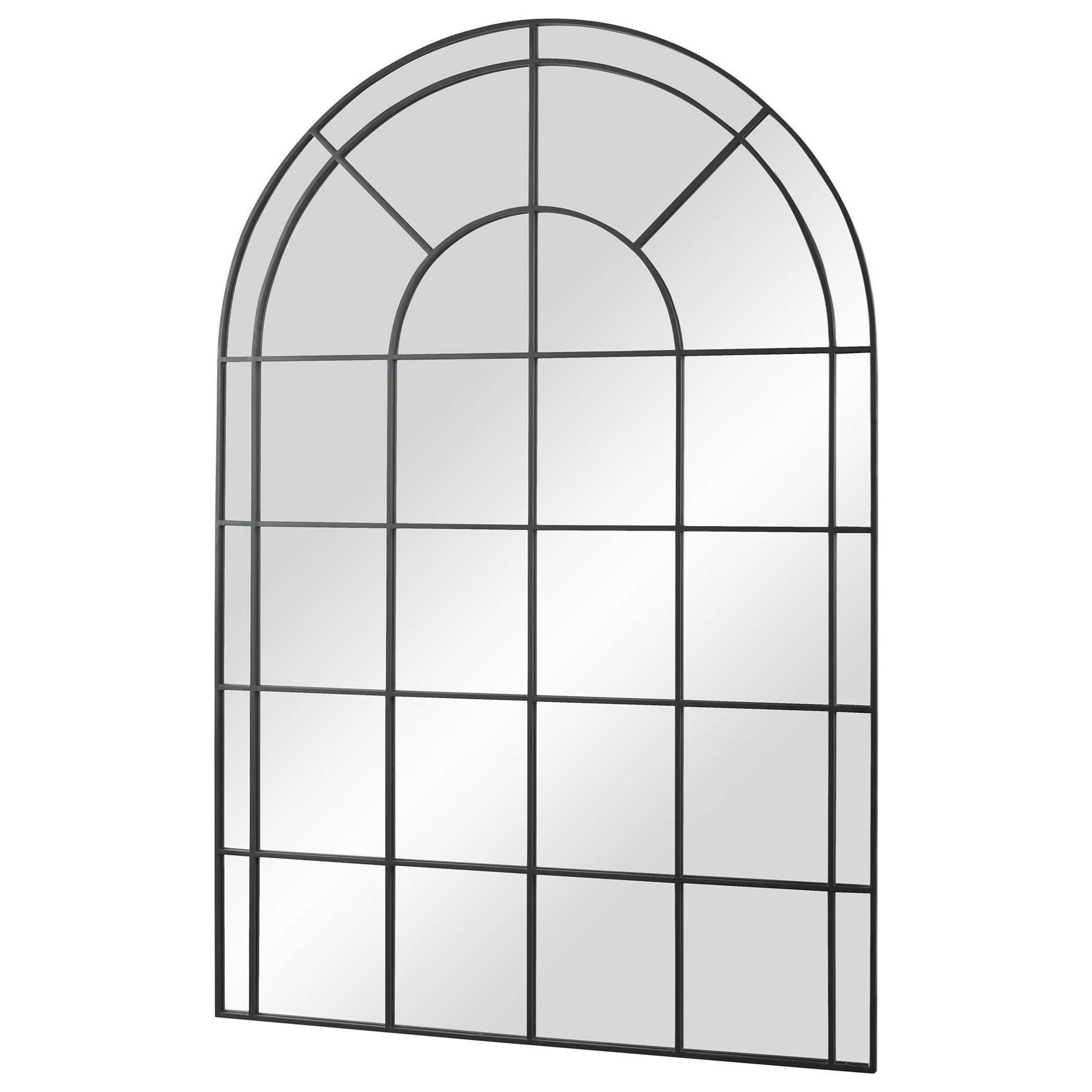 Uttermost Arched Mirrors Grantola Black Arch Iron Mirror