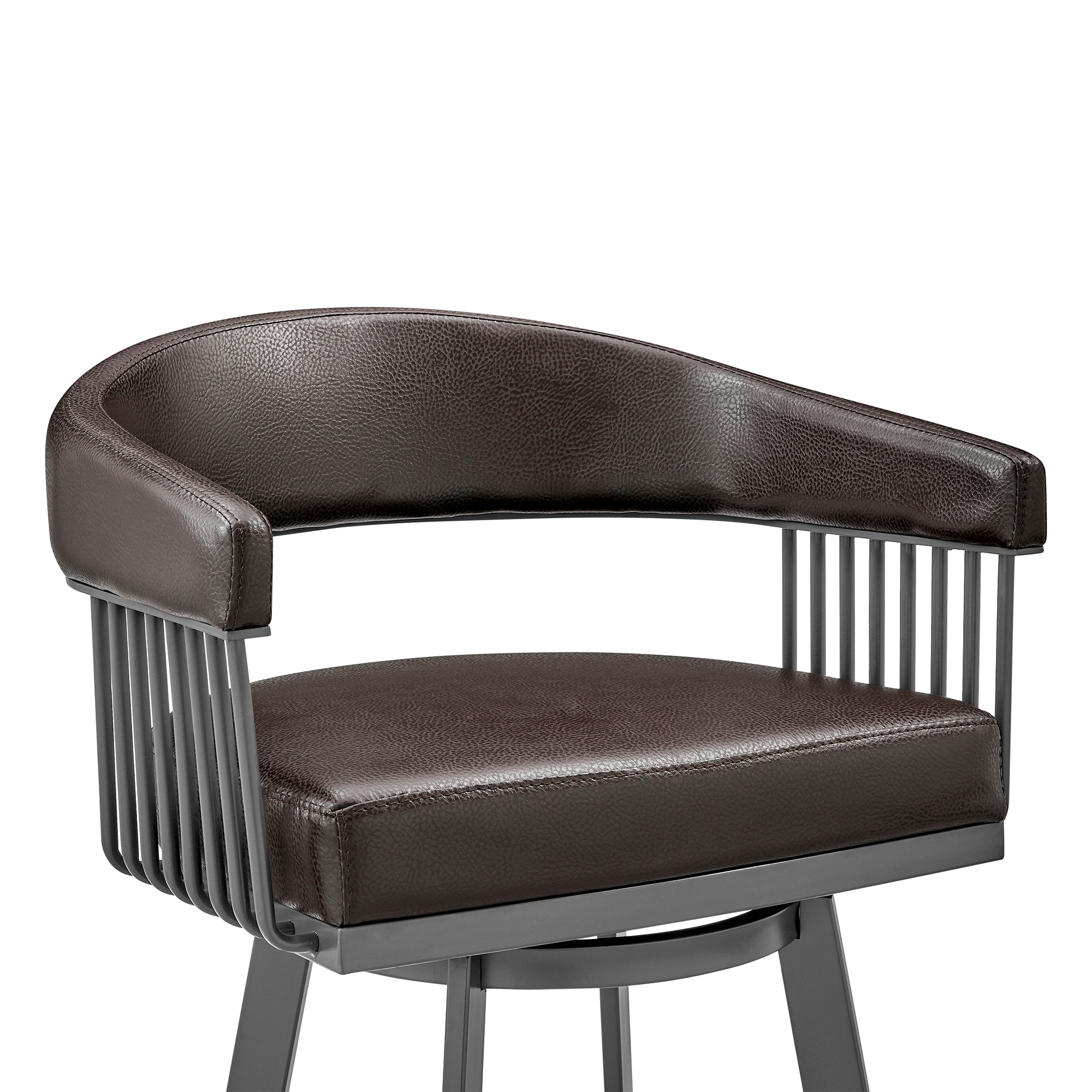 Armen Living Chelsea Swivel Bar Stool