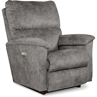 Casual Power Wall Recliner with Power Headrest & Lumbar