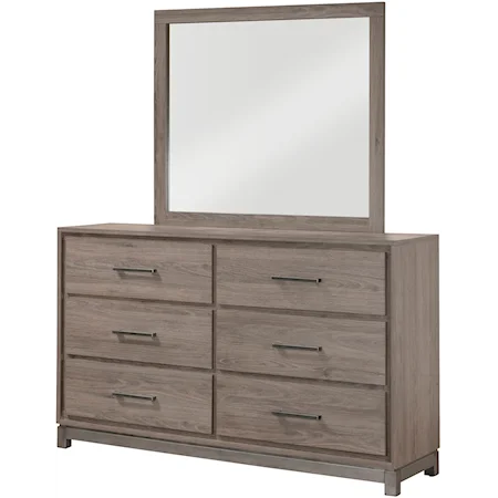 Dresser & Mirror Set