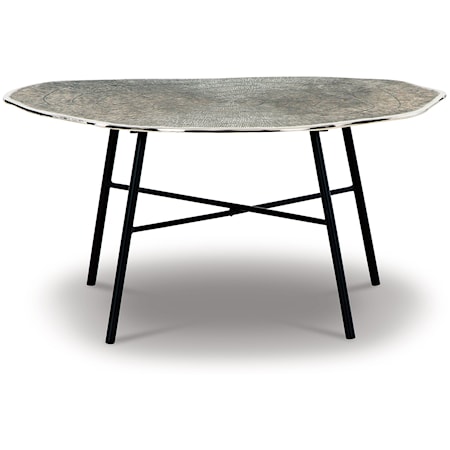 Contemporary Oval Coffee Table