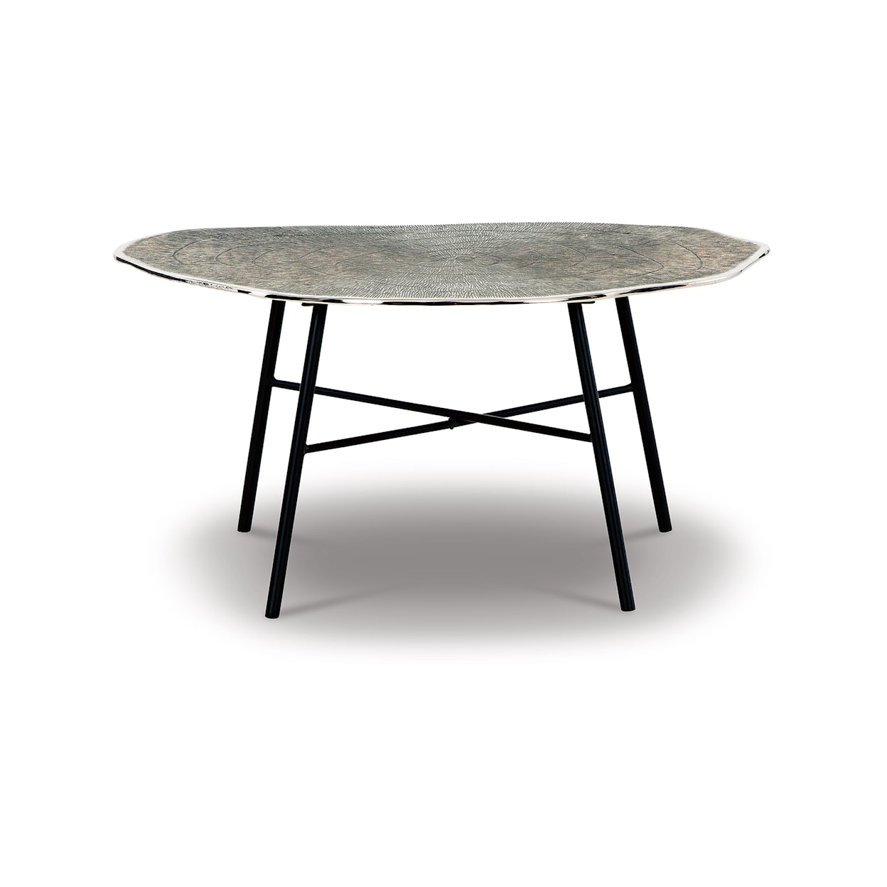 Ashley Furniture Signature Design Laverford Oval Cocktail Table