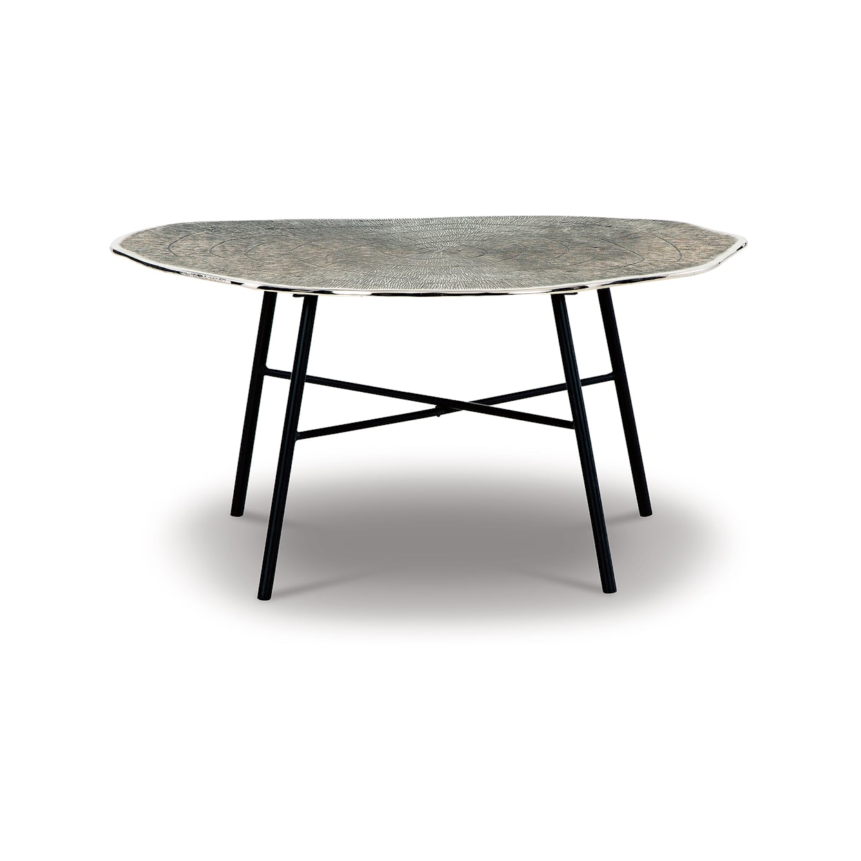 Signature Design by Ashley Furniture Laverford Oval Cocktail Table