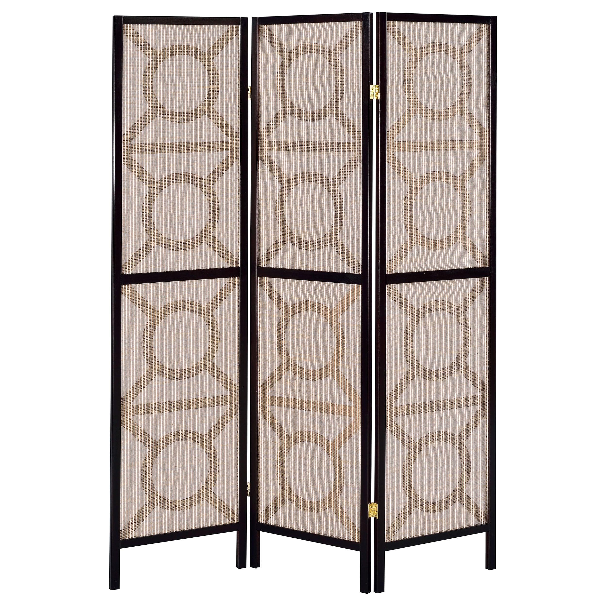 Coaster Vulcan 3 Panel Room Divider Folding Shoji Screen