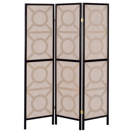 3 Panel Room Divider Folding Shoji Screen