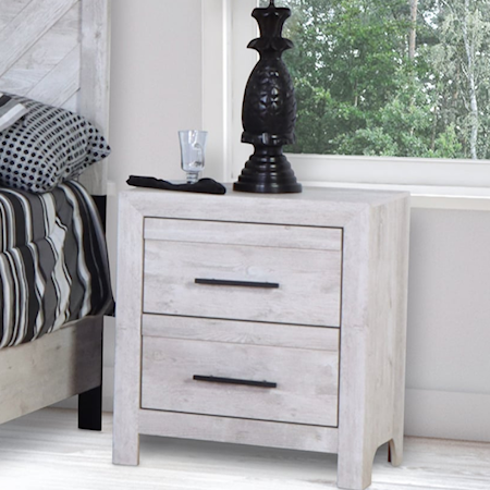 Biscayne Nightstand- Driftwood