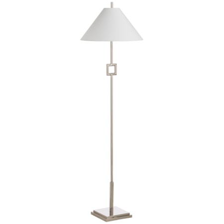 Overhill Floor Lamp - Polished Nickel