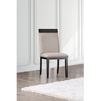 Contemporary 2-Piece Side Chair Set