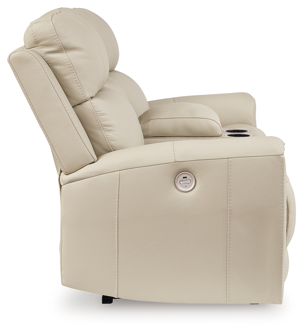 Dbl Rec Pwr Loveseat W/ Console