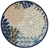 Nourison Aloha 4' Round  Rug