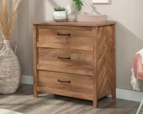 Farmhouse 3-Drawer Bedroom Chest