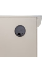 Liberty Furniture Westridge Transitional 3-Door Accent Cabinet with Interior Shelf