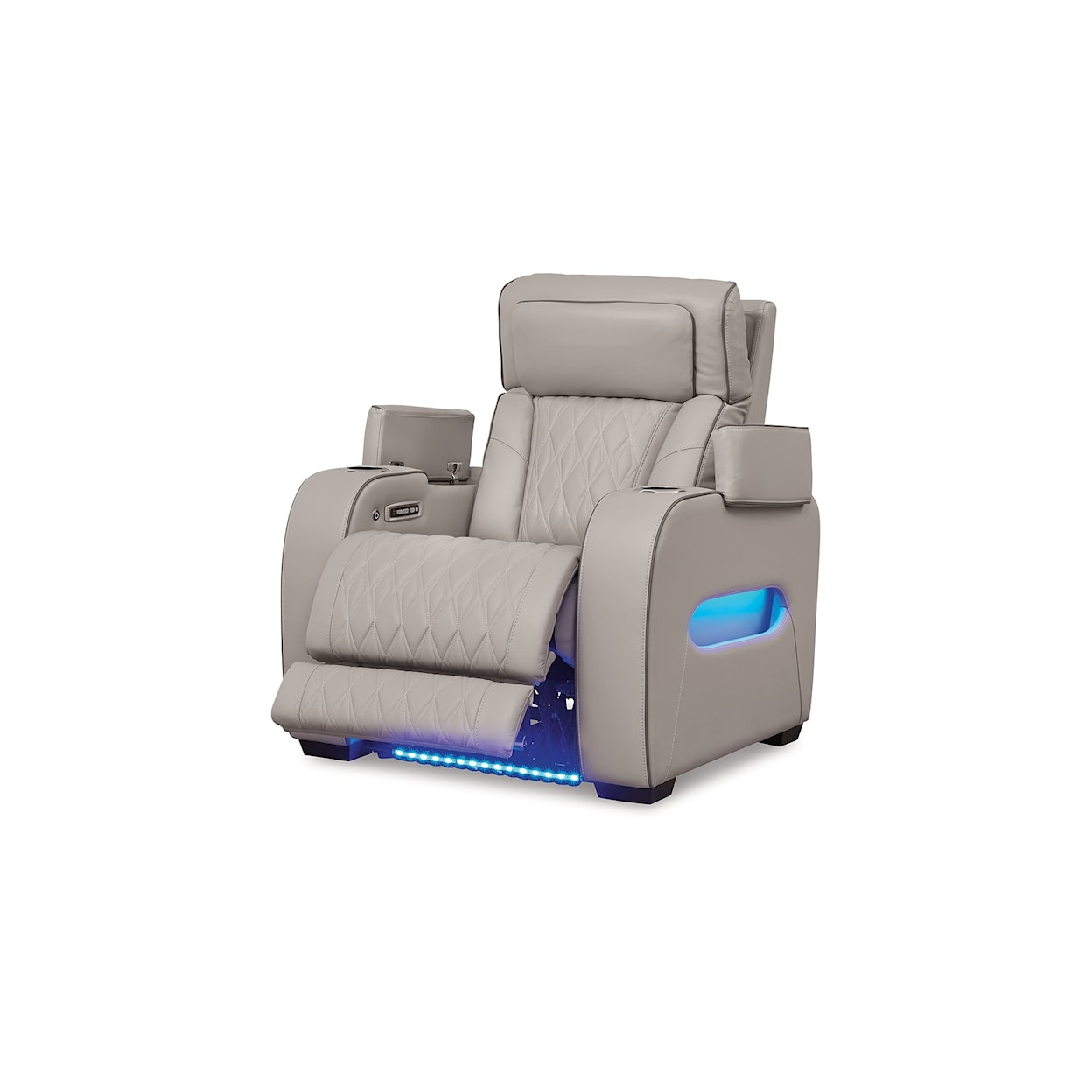 Benchcraft Boyington Power Recliner with Adj Headrest