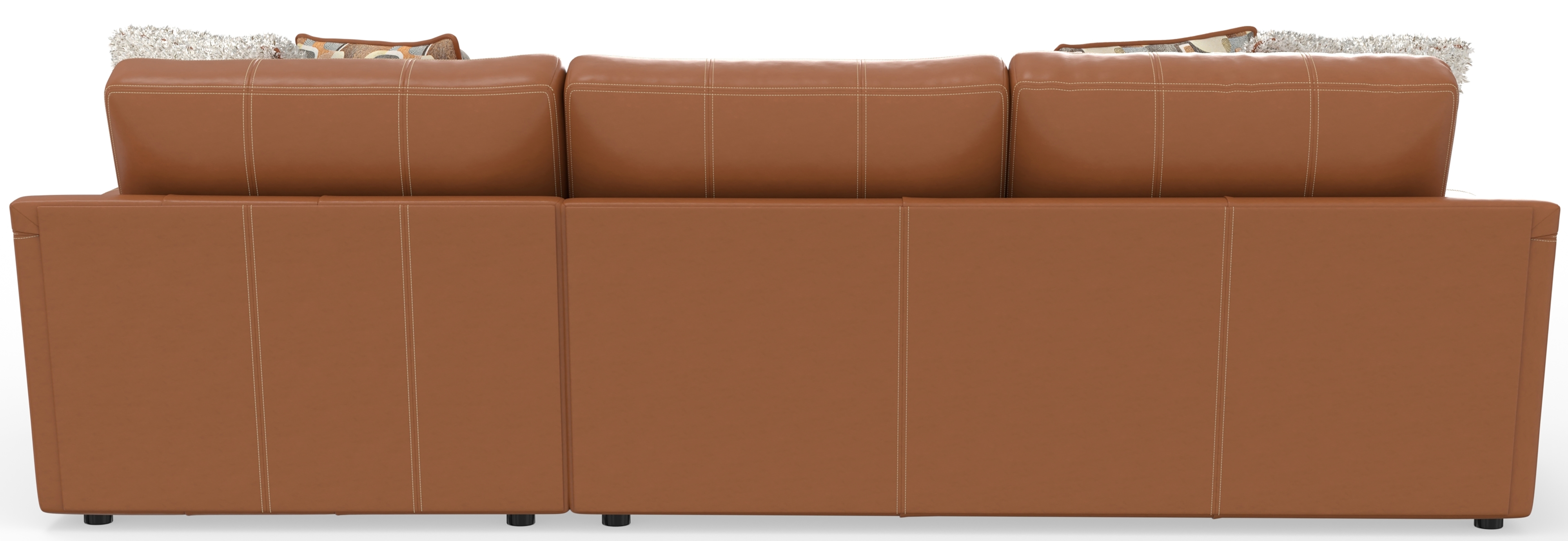 Jackson Furniture Minori 3-Piece Sectional Sofa with Cocktail Ottoman