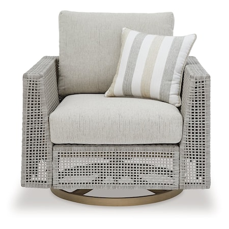 Swivel Lounge W/ Cushion