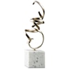 Signature Design Accents Pallaton Champagne Finished/White Sculpture