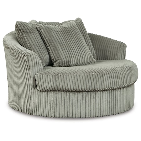 Sectional And Oversized Swivel Accent Chair